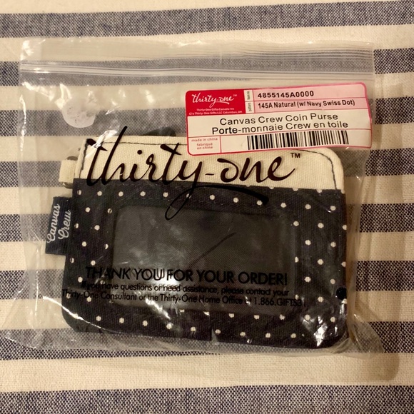 thirty one mini coin purse